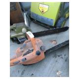 2 Small Chain Saws