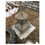 Weathervane Topper-  (no Weathervane)