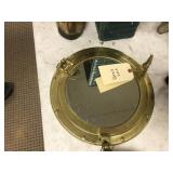 Brass Porthole Mirror