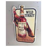 Tin Sign,   Wild turkey