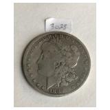 1882 P  Morgan Silver $1 Dollar Coin