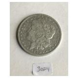 1886 O  Morgan Silver $1 Dollar Coin 3024