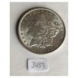 1888 P  Morgan Silver $1 Dollar Coin 3033