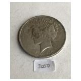 1923 P  Silver Peace $1 Dollar Coin 3050