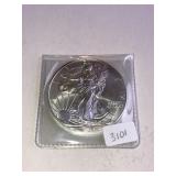 .999  2015 1 Oz Silver Eagle $1 Coin