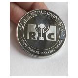 .999 1 oz Silver Strike, RMC Motif