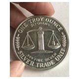 .999 1 oz Silver Strike, Morgan Head motif THIS IS