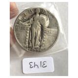 1930 Silver Standing Liberty Quarter