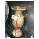 Carved Rock Vase 10" Tall