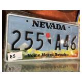 Lot of 25 License Plates Nevada & California