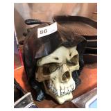 Skull Head Bank 7" Tall