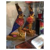 2 Horus - order & Justice Bird Figurines