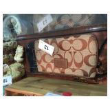 Brown & Black Labeled Wristlets