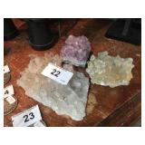 3 Crystal Specimens