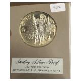 .925 Silver 1971 Proof Strike, "Christmas Token 30