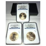 2006 .999 Gold 1 oz/each  3 Piece Anniversary Set