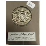 .925 Silver 1971 Proof Strike, "The Manger" token