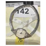 Vintage Elgin Watch 10k Bezel w/ Diamonds