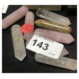 8 Terminated Crystal Wands