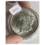 1889 P  Morgan Silver $1 Dollar Coin