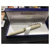 Waterman France Fountain Pen in Display Case