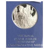 .925 Silver 1977 Strike,Queen Elizabeth Jubile Tok