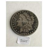 1897 P   Morgan Silver $1 Dollar Coin 3025