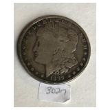 1889 O  Morgan Silver $1 Dollar Coin 3027