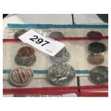 1968 Uncirculated P&D Mint  5 Coins Each