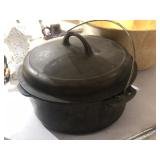 5 Qt Cast Iron Dutch Oven w/ Lid
