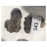 2 Pieces of Chalcedony