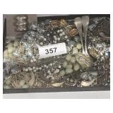 Fashion Jewelry & 4 Small Spoons