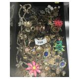 Fashion Earrings, Shells, Gold Toned Necklaces