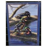 Metal Sign - Wood Ducks