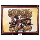 Metal Sign - Game Calls