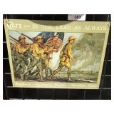 Metal Sign - Colt In The Lead As Always