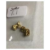 1.1 Grams California River Gold 3090