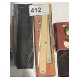 Alabaster Harvest Fruit Knife w/ Sheath & Box