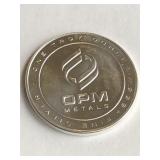.999 1 oz Silver Strike, OPM Motif