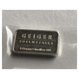 .999  5 Grams Silver Bar