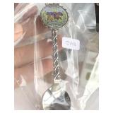 2006 Nevada Quarter, Colorized,  On Spoon