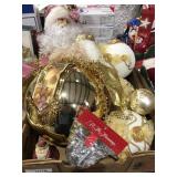 Box of xmas decor
