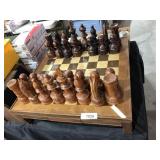 chess set missing 1 pc