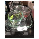Pyrex and measuring cups