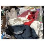 Tote of shirts