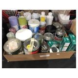 Flat of Misc. Paint and Sealant