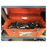 Orange Tool Box and Tools