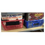 2 Baskets of LP Records