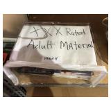 XX Rated Adult DVDs and Magazines