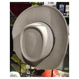 grey wool cowboy hat